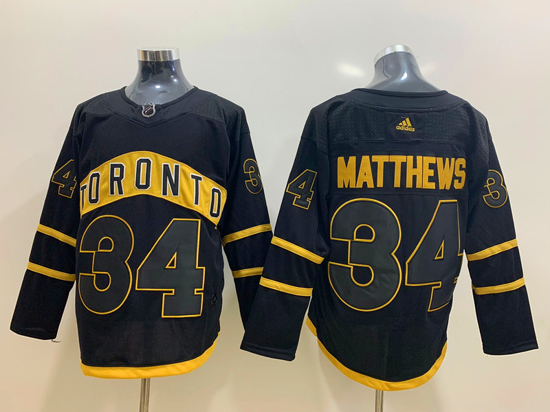 Mens Toronto Maple Leafs #34 Auston Matthews adidas Black City Edtion Jersey Mens Toronto Maple Leafs #34 Auston Matthews adidas Black City Edtion Jersey
